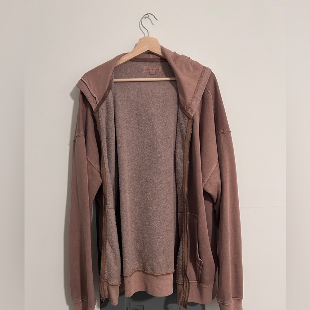 Men's Brown Hoodie Sweater